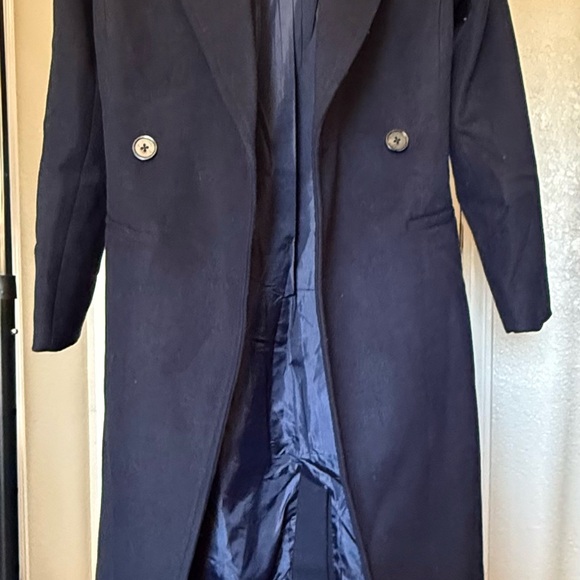 Vici Navy Blue Long Blazer - Picture 3 of 6